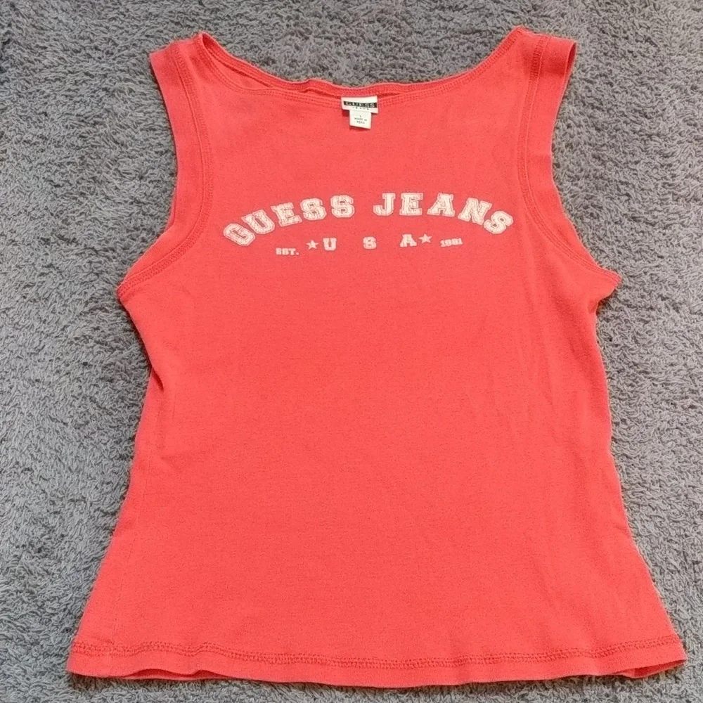 Vintage Guess Jeans Sleeveless Tee - Picture 1 of 11